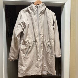 Athleta Beige Raincoat
